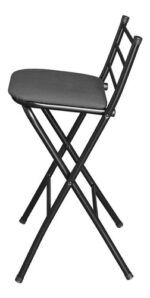 Banco Alto Dobrável Bistro Preto (caixa) - Imagem 3