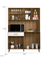 Kit Viena Plus 1200 Mel//Ripado/Branco - Imagem 2