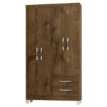 Guarda Roupa 4 Portas 2 Gav. Ref.1000 c/Pés Malbec