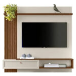 Painel Home Alvorada p/TV 55 1,33 Freijo/Off Wheti