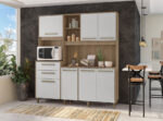 Kit Cozinha Perola Montana/Branco - Imagem 2