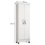 Multiuso 2P Ref.604 c/Pés Branco - Imagem 3