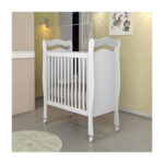 Berço Mini Cama Alvin New Branco - Imagem 2