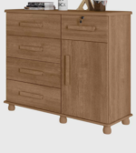Comoda Sapateira Ibiza Plus Noce - Imagem 2