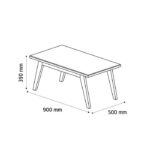 Mesa de Centro Prism Off White - Imagem 3