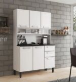 Kit triplo c/ 2 Gav e 6 Pts Vd deslizante Evidence branco ref. 7156